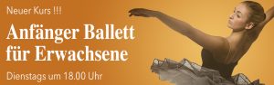 Read more about the article Neuer Kurs für Ballett-Anfänger